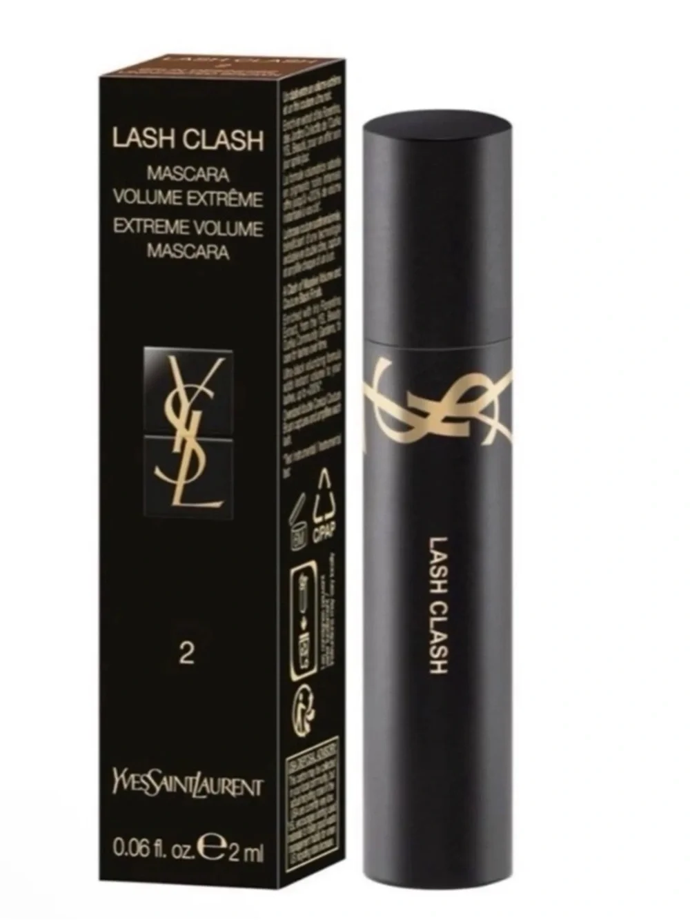 Yves Saint Laurent Lash Clash Extreme Volume Mascara - Black